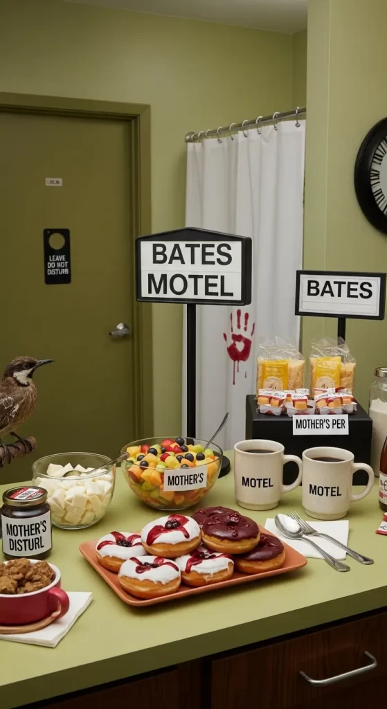 Bates Motel Continental Breakfast