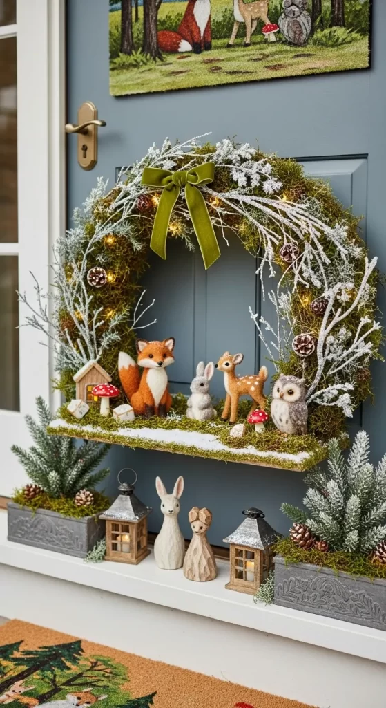 Enchanted Woodland Diorama Wreath
