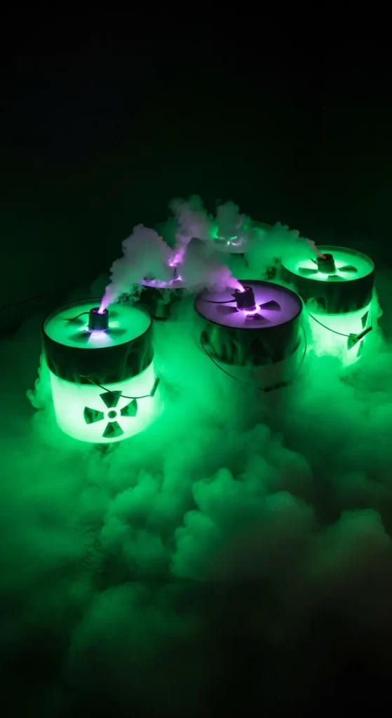 DIY Leaking Toxic Waste Barrels Instructions