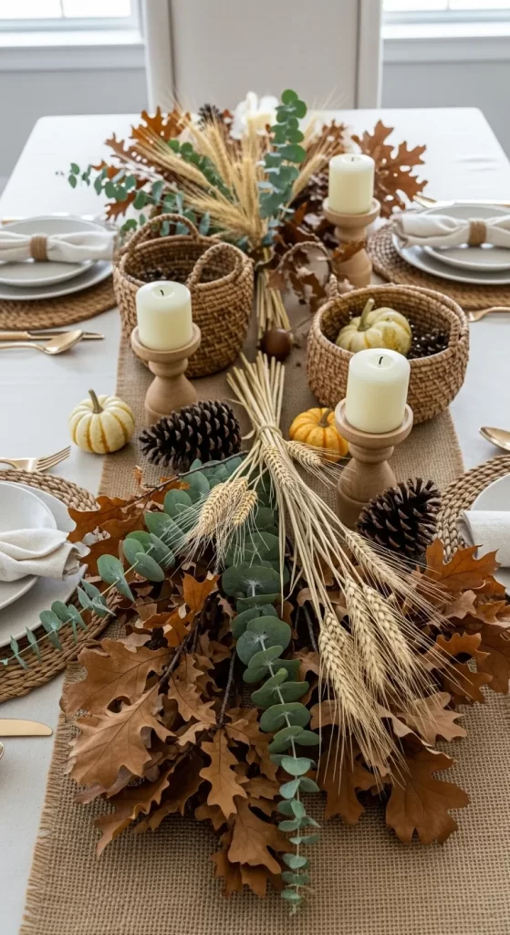 The Rustic Wheat Tablescape
