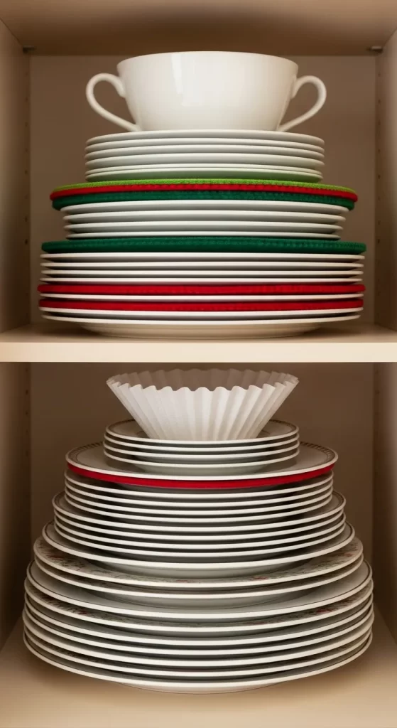 Fine China Protective Stacking