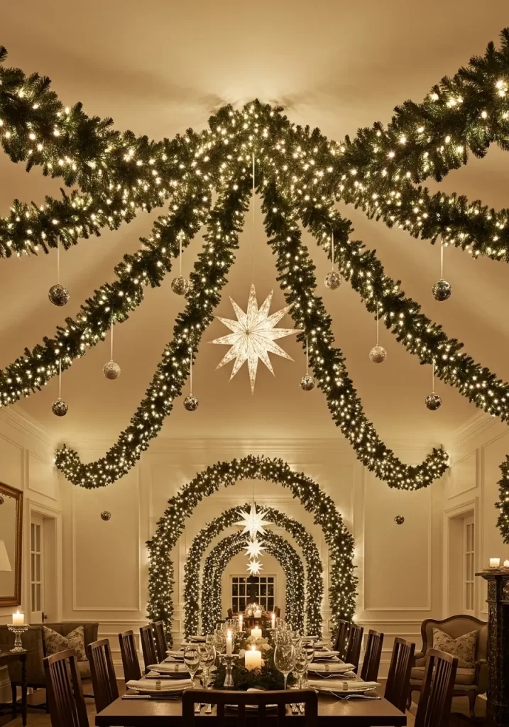 Grand Garland Ceiling Canopy