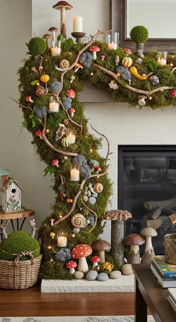 The Mossy Forest Mantel