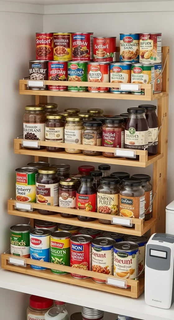 The Tiered Pantry Shelf