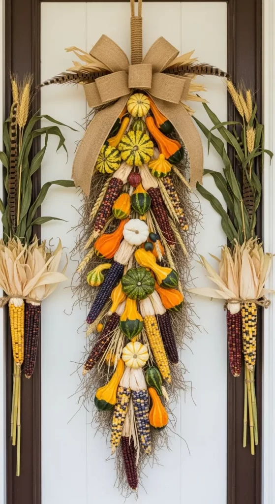 Abundant Harvest Door Swag