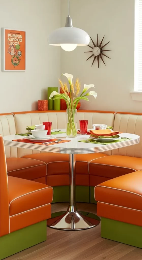 The Retro Diner Booth