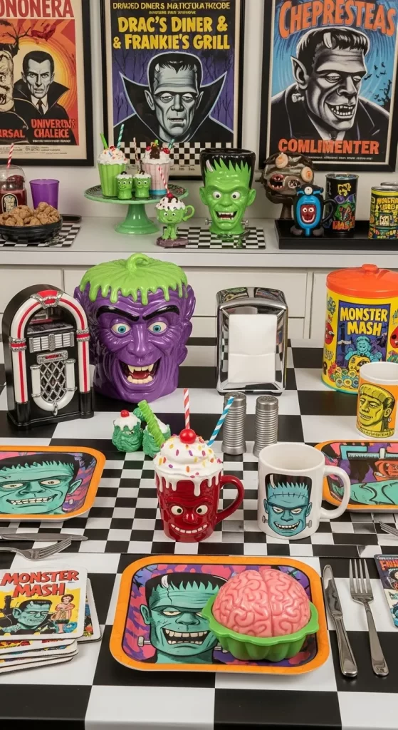 Retro Monster Mash Diner