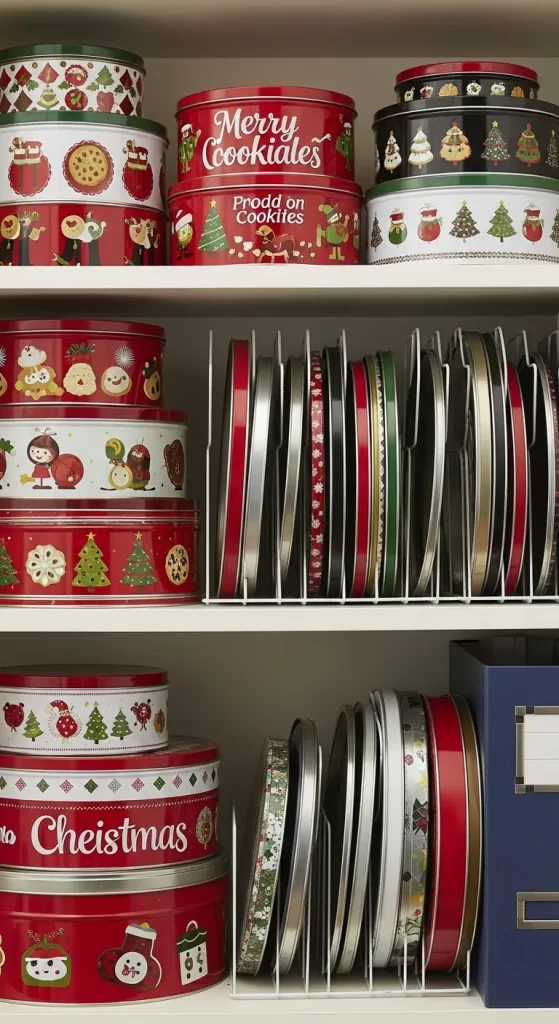 Vertical Lid and Tin Storage