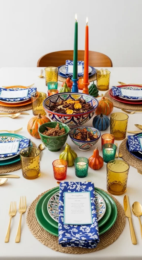 The Vibrant Bohemian Table