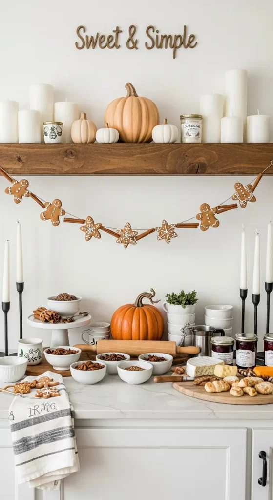 The Sweet and Simple Baker's Mantel