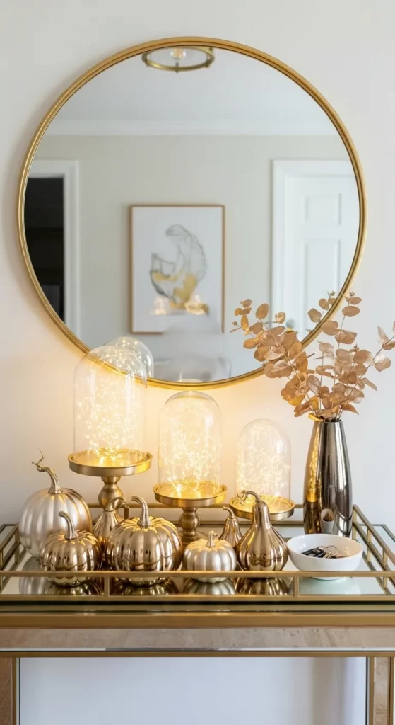 A Modern Gilded Arrangement
