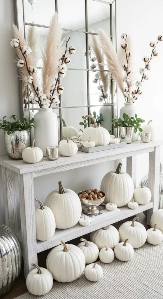 The All-White & Silver Sideboard