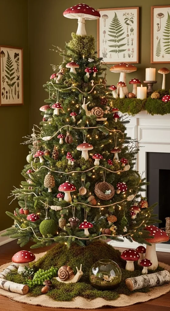 Whimsical Mushroom Forest