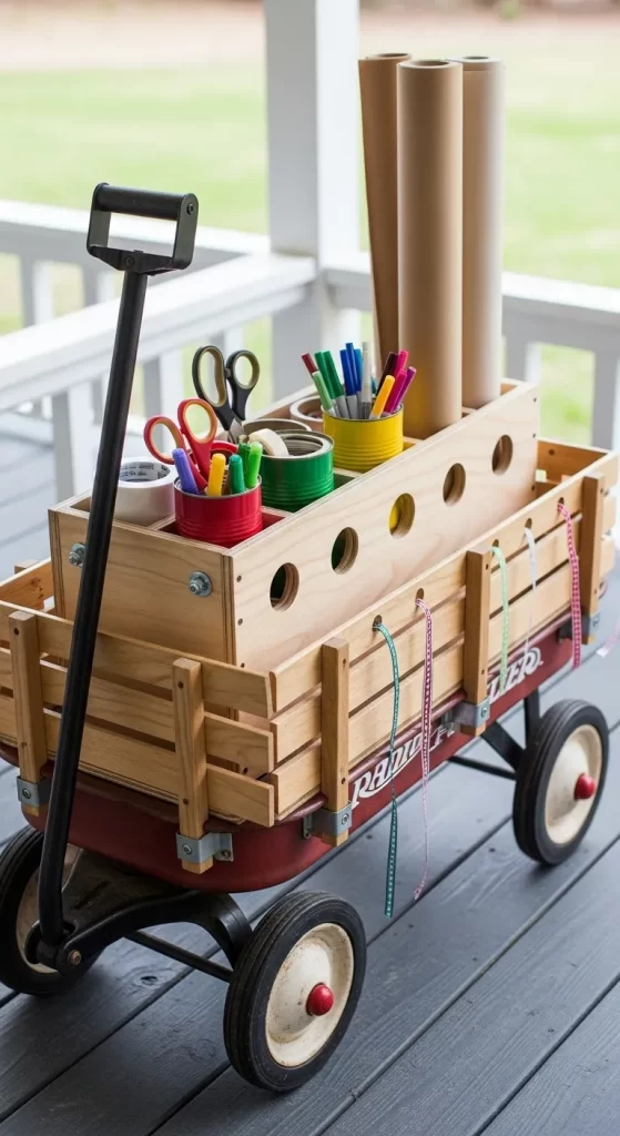 The Little Red Wagon Caddy