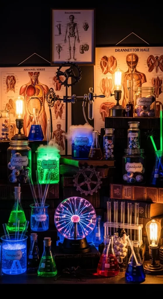 Mad Scientist's Glowing Laboratory Mad Scientist's Glowing Laboratory