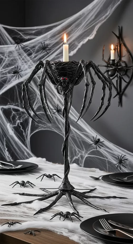 The Arachnid's Perch Candlestick