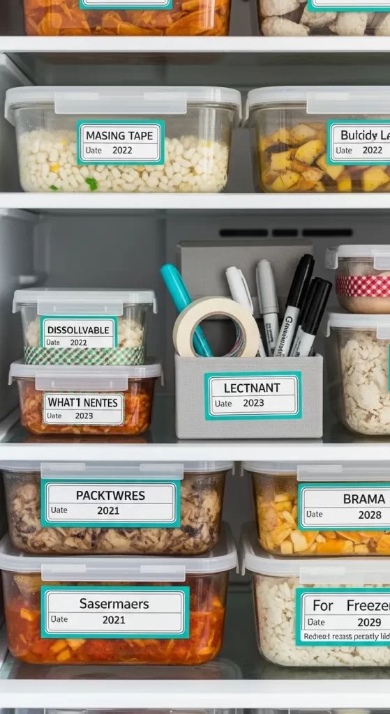Smart Freezer Labeling System