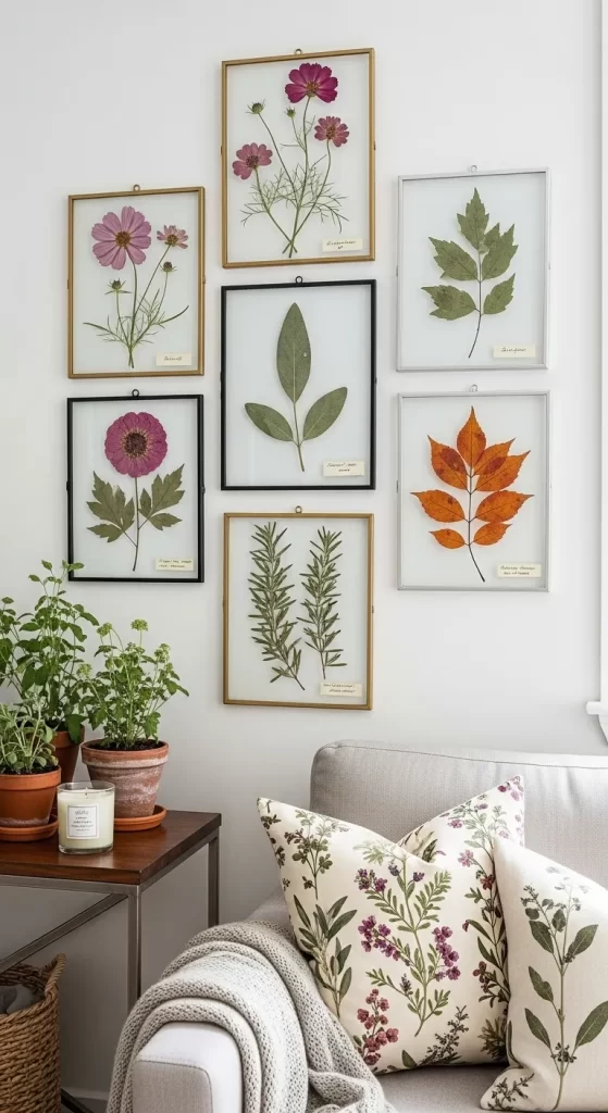 Pressed Botanical Floating Frames