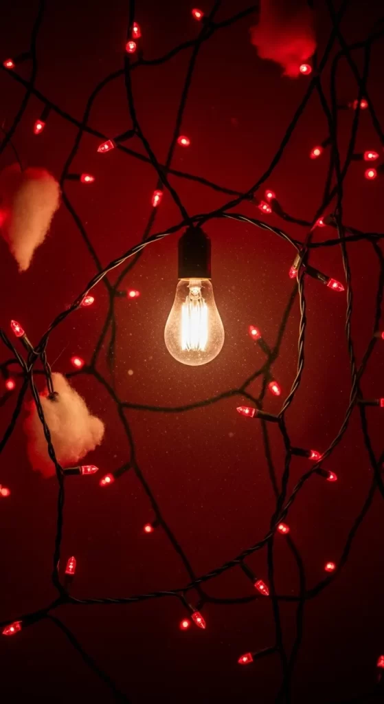 DIY Anxious Tangle of Light Instructions