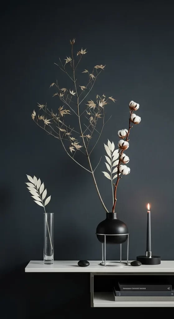 The Minimalist Dark Decor