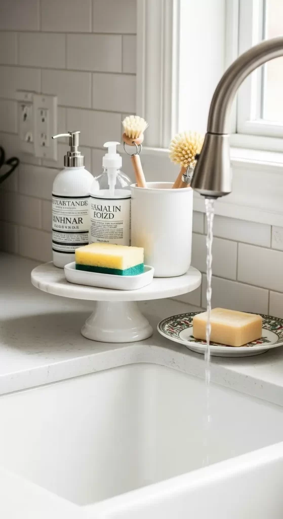  Elevated Sink-Side Cleaning Station