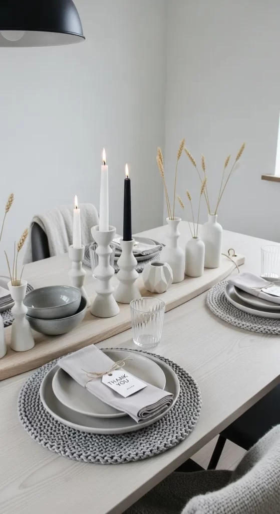 The Nordic Minimalist Table