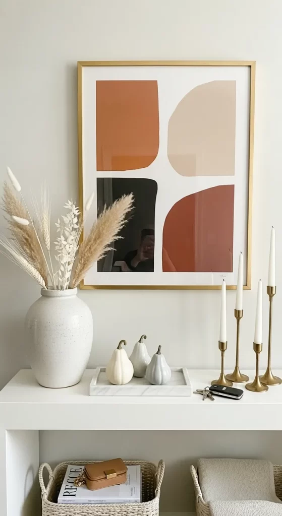 Abstract Autumnal Style