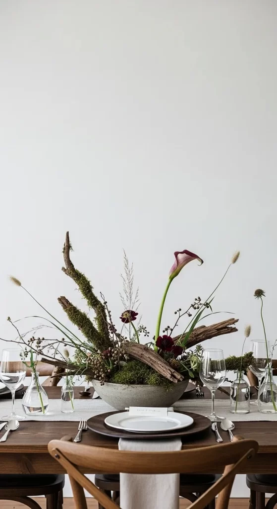The Mossy Driftwood Arrangement
