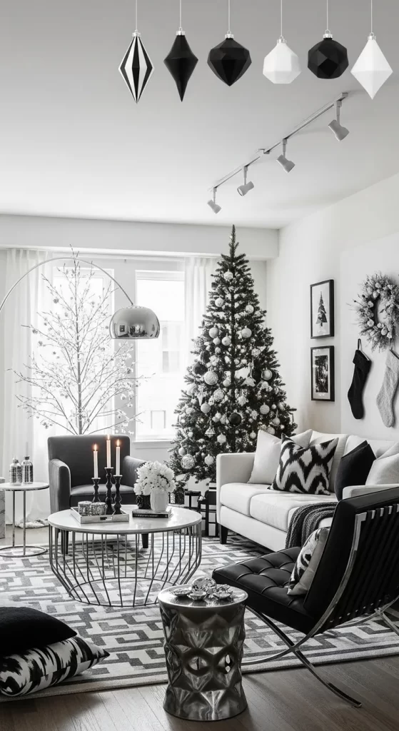 Modern Monochrome Holiday