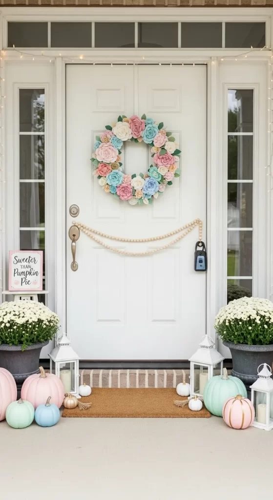 A Pastel Pumpkin Welcome