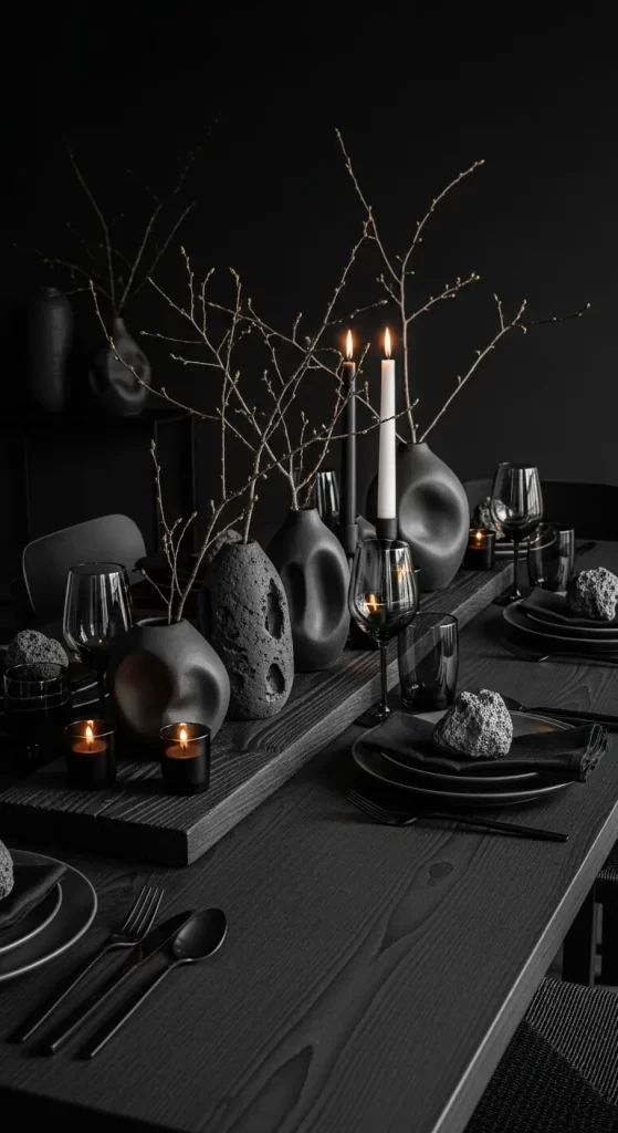 The Monochrome Noir Table