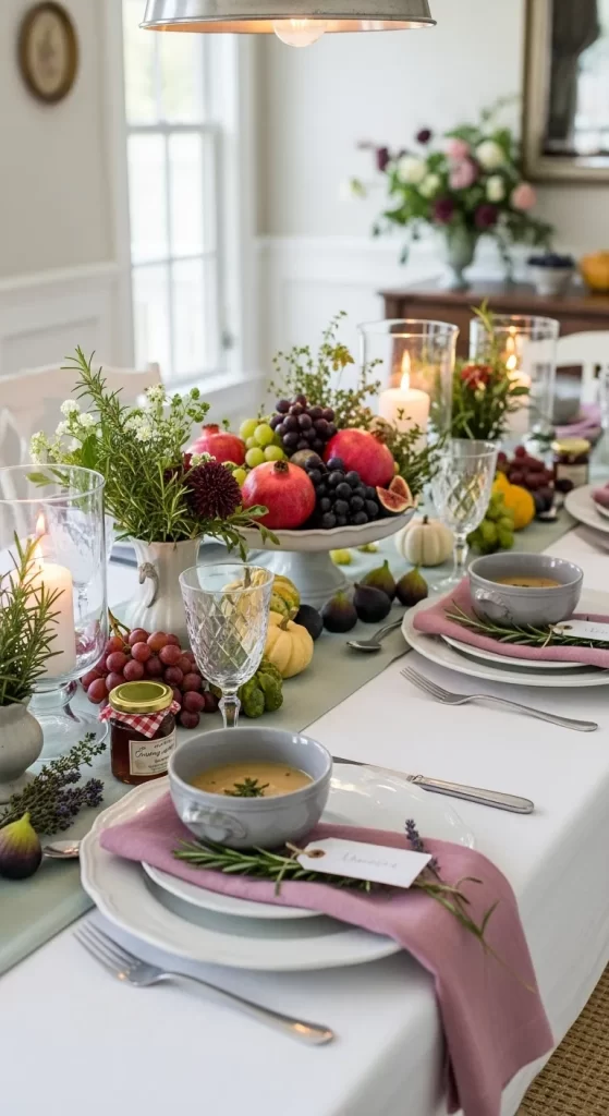 Wholesome Harvest Soup Table