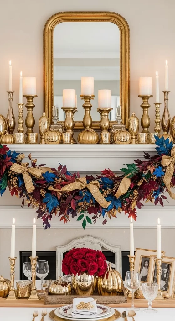 The Golden Opulence Mantel