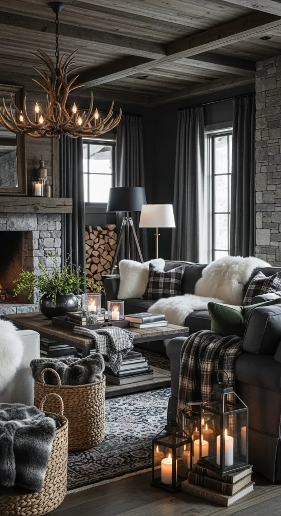 Rustic Mountain Lodge