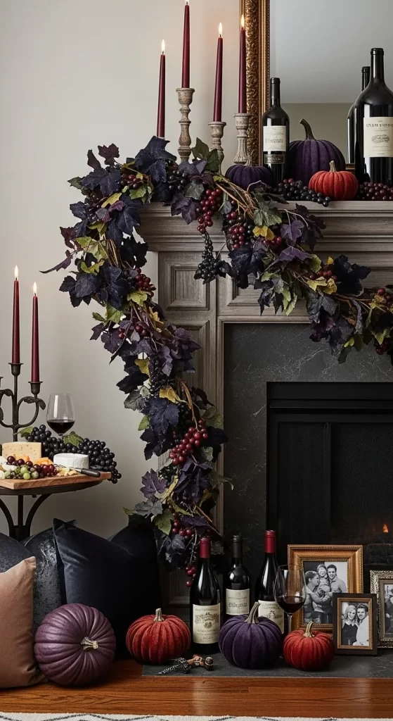 The Velvet and Wine Mantel