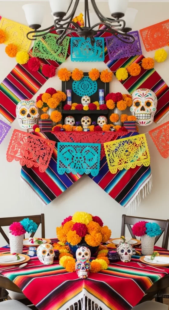 Vibrant Day of the Dead Fiesta Vibrant Day of the Dead Fiesta