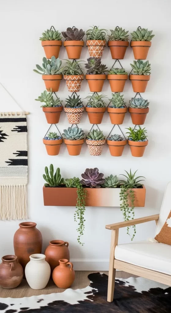 Living Wall of Succulents