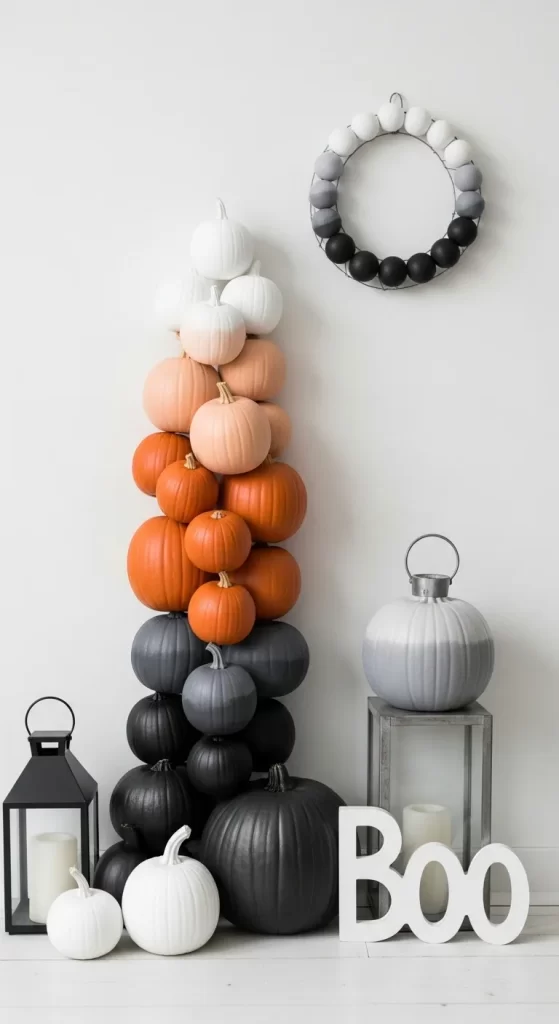 Ombre Pumpkin Cascade
