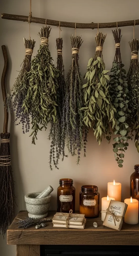 Hedge Witch's Herb Drying Rack Hedge Witch's Herb Drying Rack