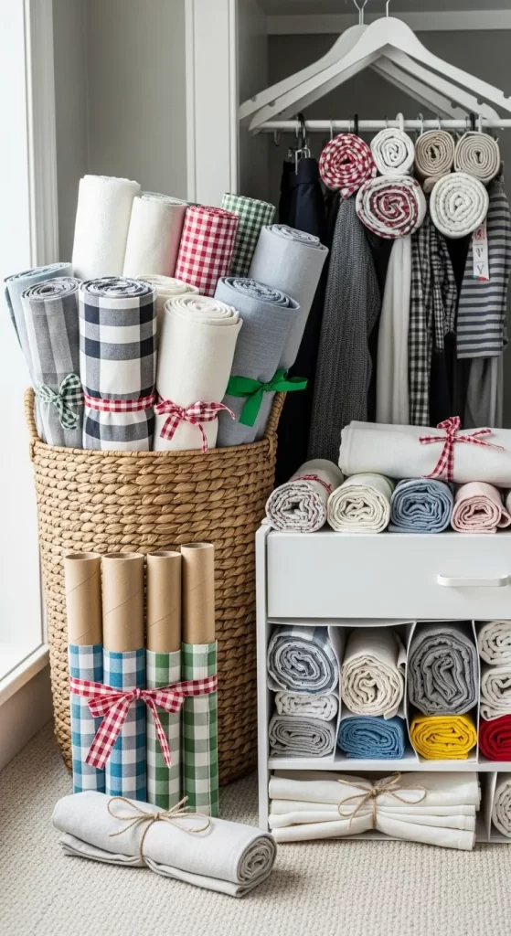 Organized Holiday Linens