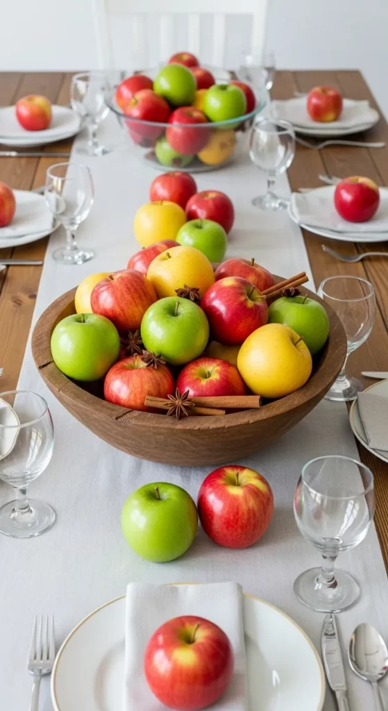 The Abundant Autumn Apple Centerpiece