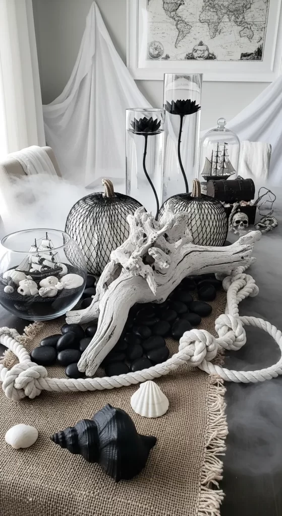 Ghost Ship Centerpiece
