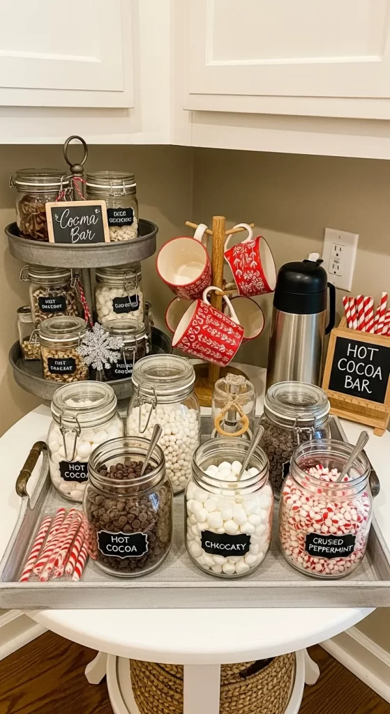 Festive Hot Cocoa Bar