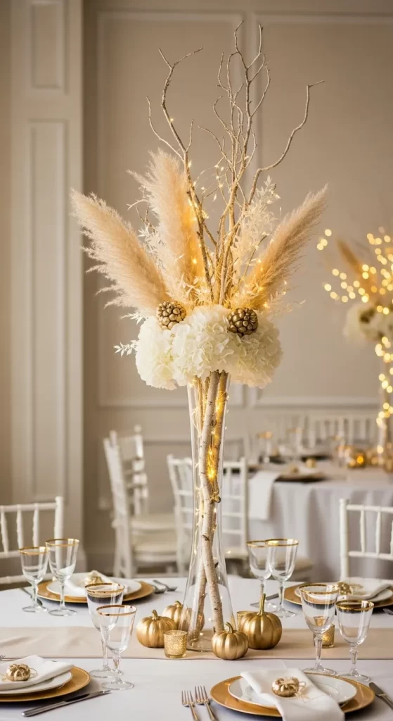 The Golden Glamour Vase