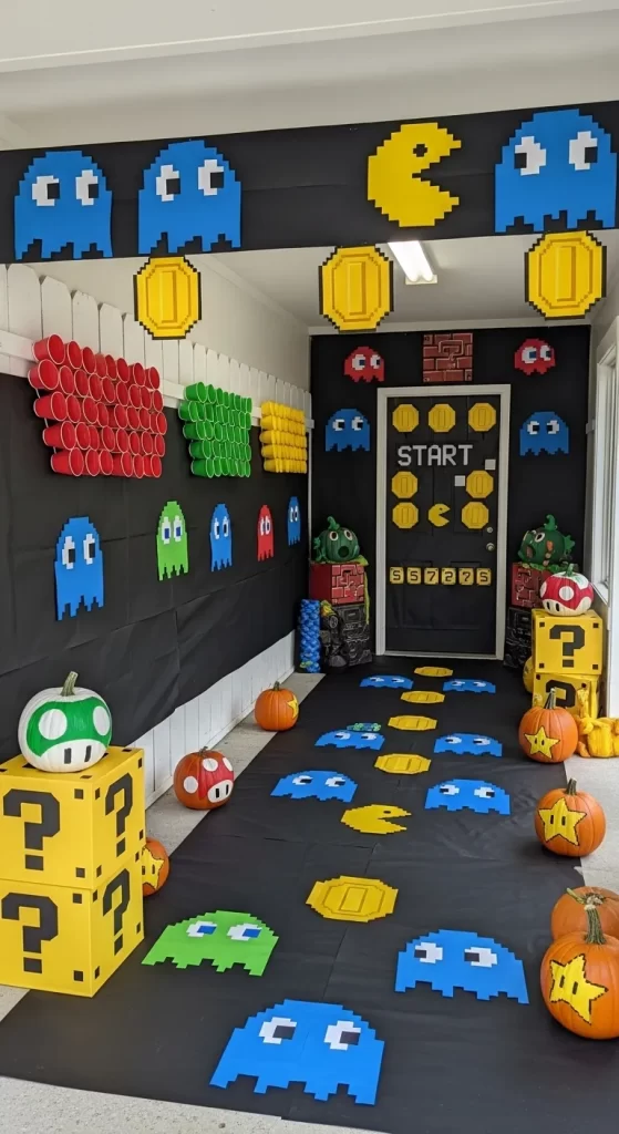 Retro Video Game Halloween Arcade Retro Video Game Halloween Arcade