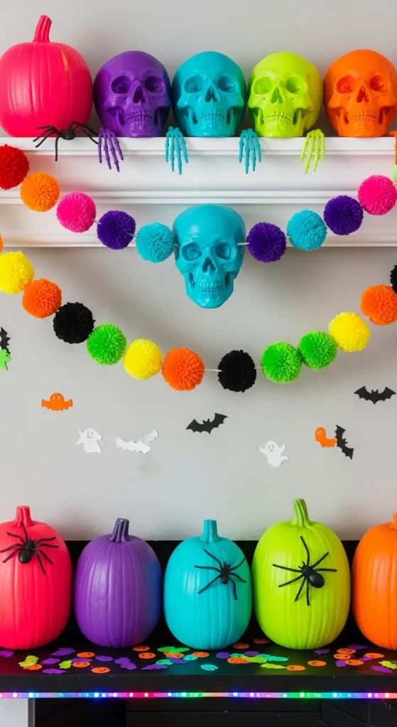Radiant Rainbow Skull Display Radiant Rainbow Skull Display