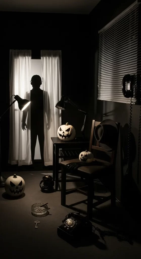 Shadowy Window Intruder