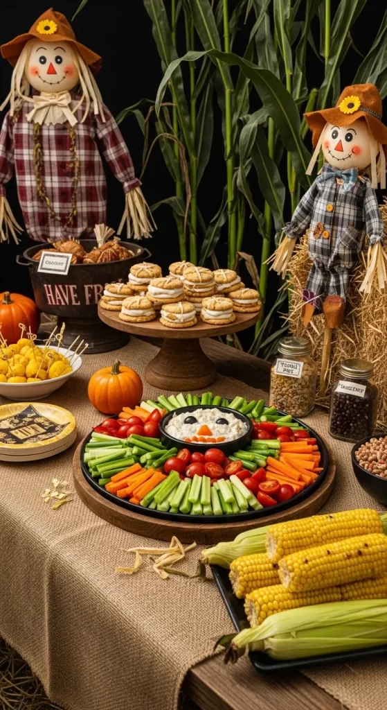 Harvest Scarecrow Spread