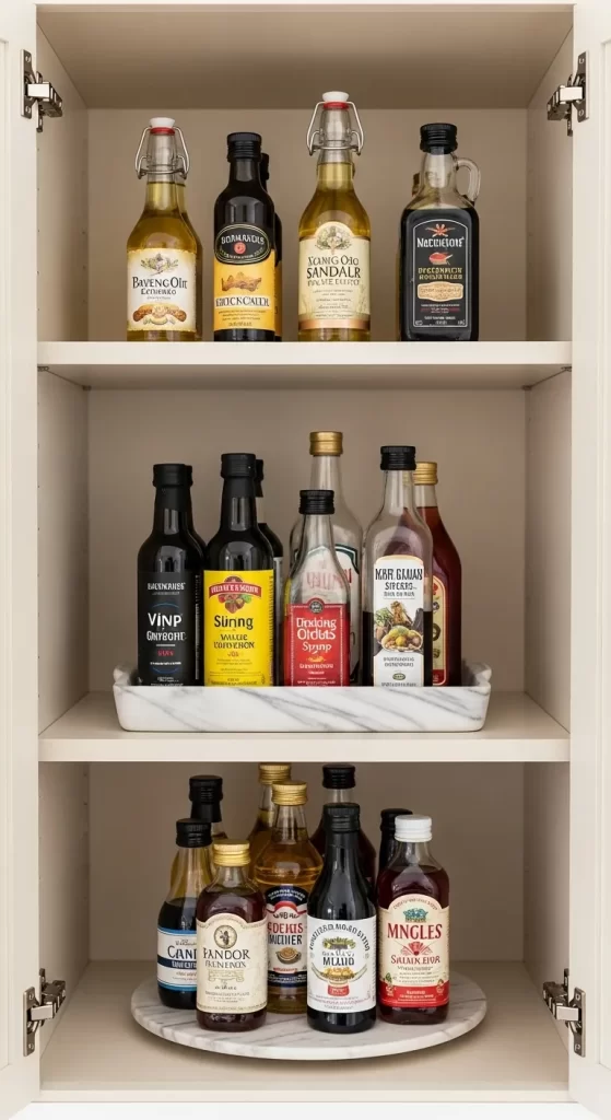 Cabinet Turntables for Oils and Vinegars