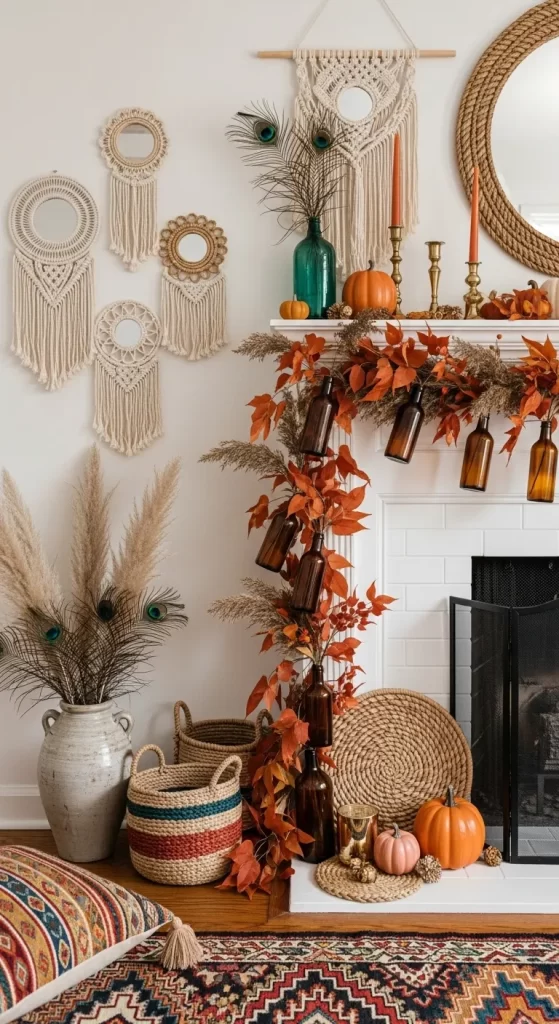 The Bohemian Autumn Mantel
